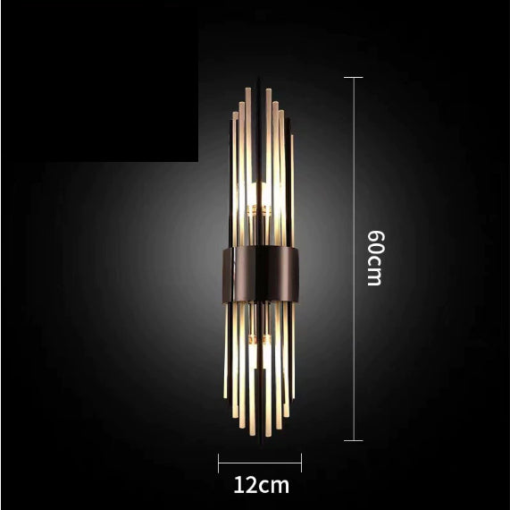 Crystal Wall Lamp Living Room Background Wall Stairs Aisle Light