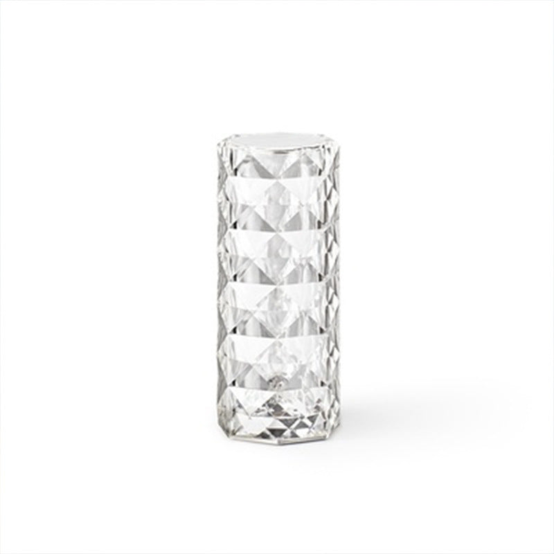 Romantic Rose Diamond LED Lamp – Luxury Bedroom & Gift Light.