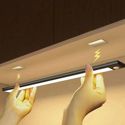Smart Motion Sensor LED Cabinet Light – Rechargeable USB Type-C
