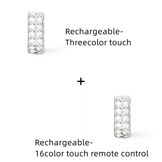 Romantic Rose Diamond LED Lamp – Luxury Bedroom & Gift Light.