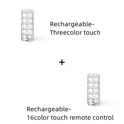 Romantic Rose Diamond LED Lamp – Luxury Bedroom & Gift Light.